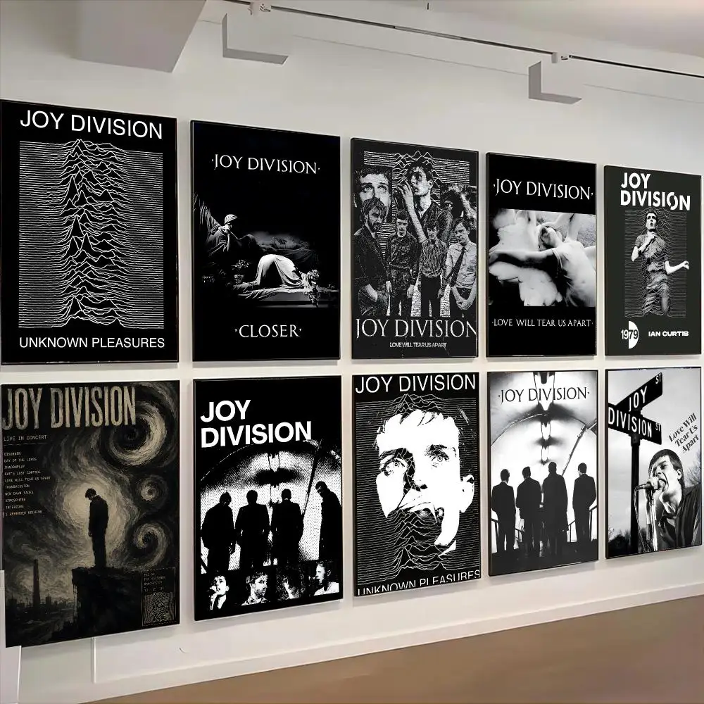 Joy Division Band Post punk Poster Living Room Bedroom Party Bar Decor Moisture-proof Art Wall Painting