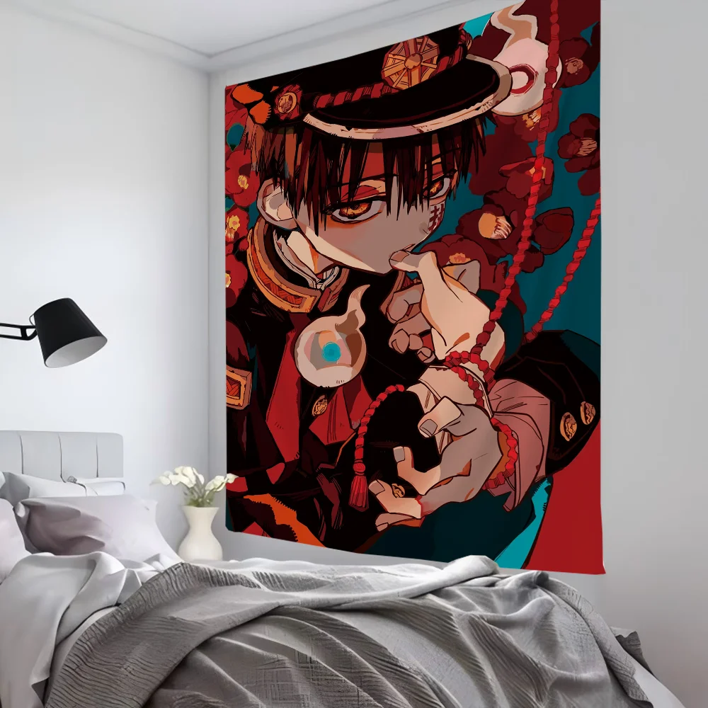

Toilet-Bound Hanako-kun Anime Tapestry Room Decor Wall Cloth Party Hanging Background Room Decor Baby Room