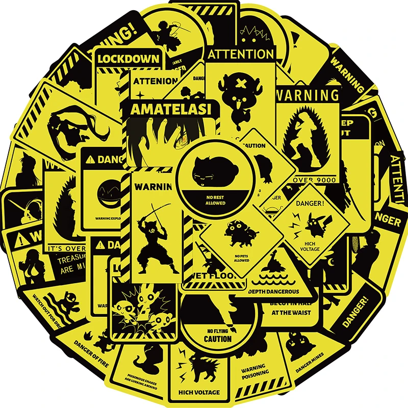 50PCS Cartoon Anime…