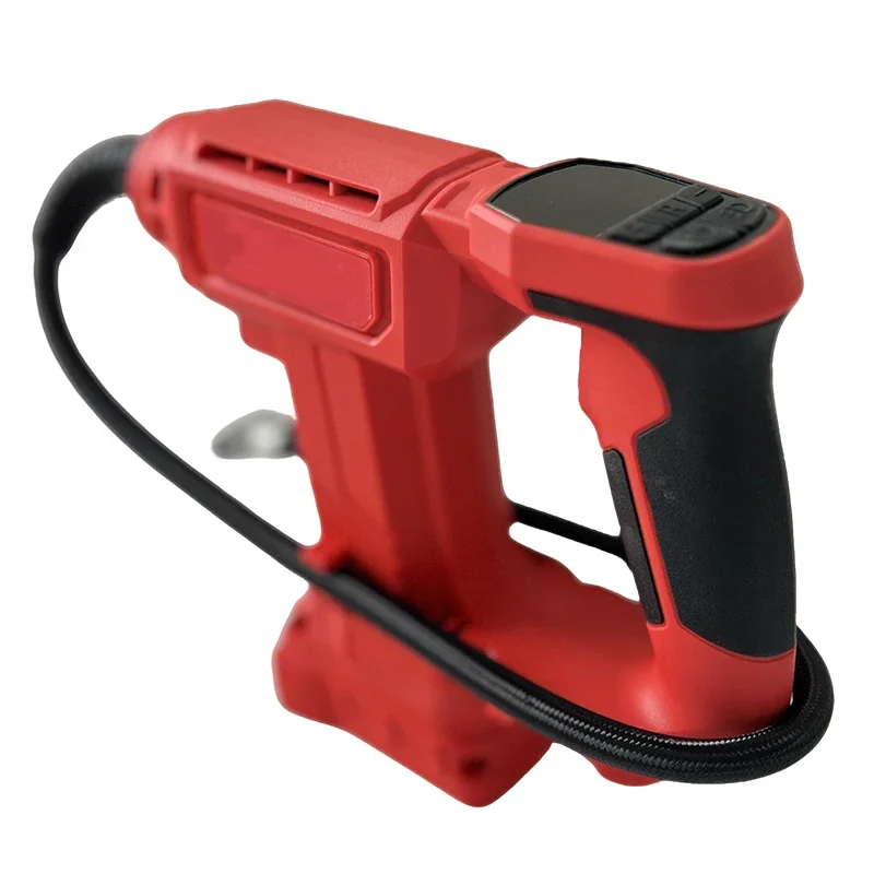 Fit Milwaukee Cordless Air Pump Portable Car Tire Inflator with Digital Display 18V Battery Powered Inflatable Air Compressor