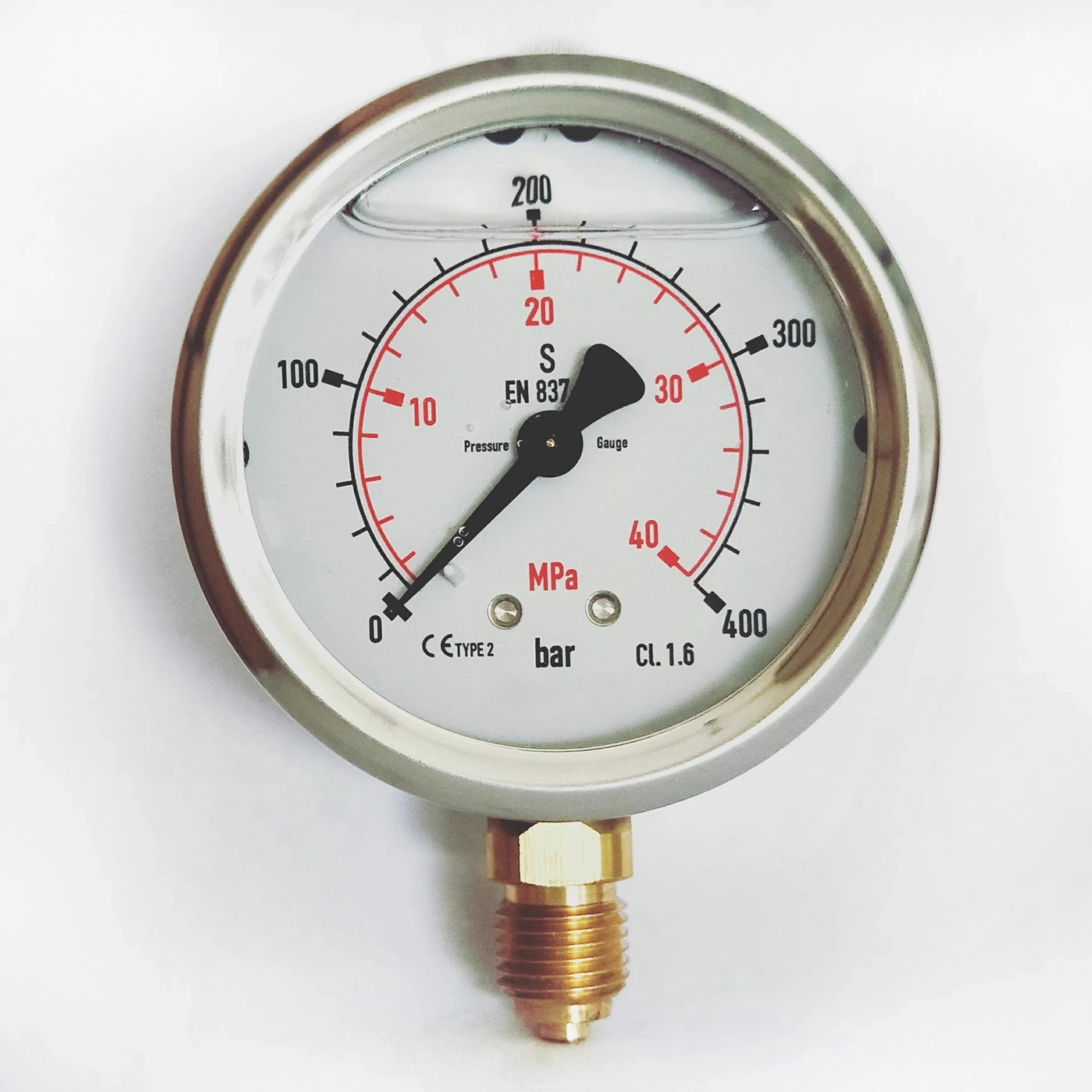 Manômetro 111.12.040 111.10.04 EN837-1 Manômetro Barômetro