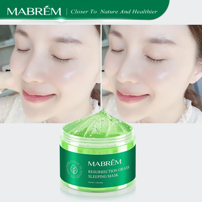 

MABREM Resurrection Clay Face Mask Deep Cleansing Whitening Repair Anti Acne Oil Control Shrink Pore Soothing HydratingTreatment