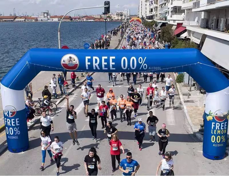 Customized Inflatable Start Finish Line Sports Arch For Sale Outdoor Advertising Start Finish Line Inflatable Archways