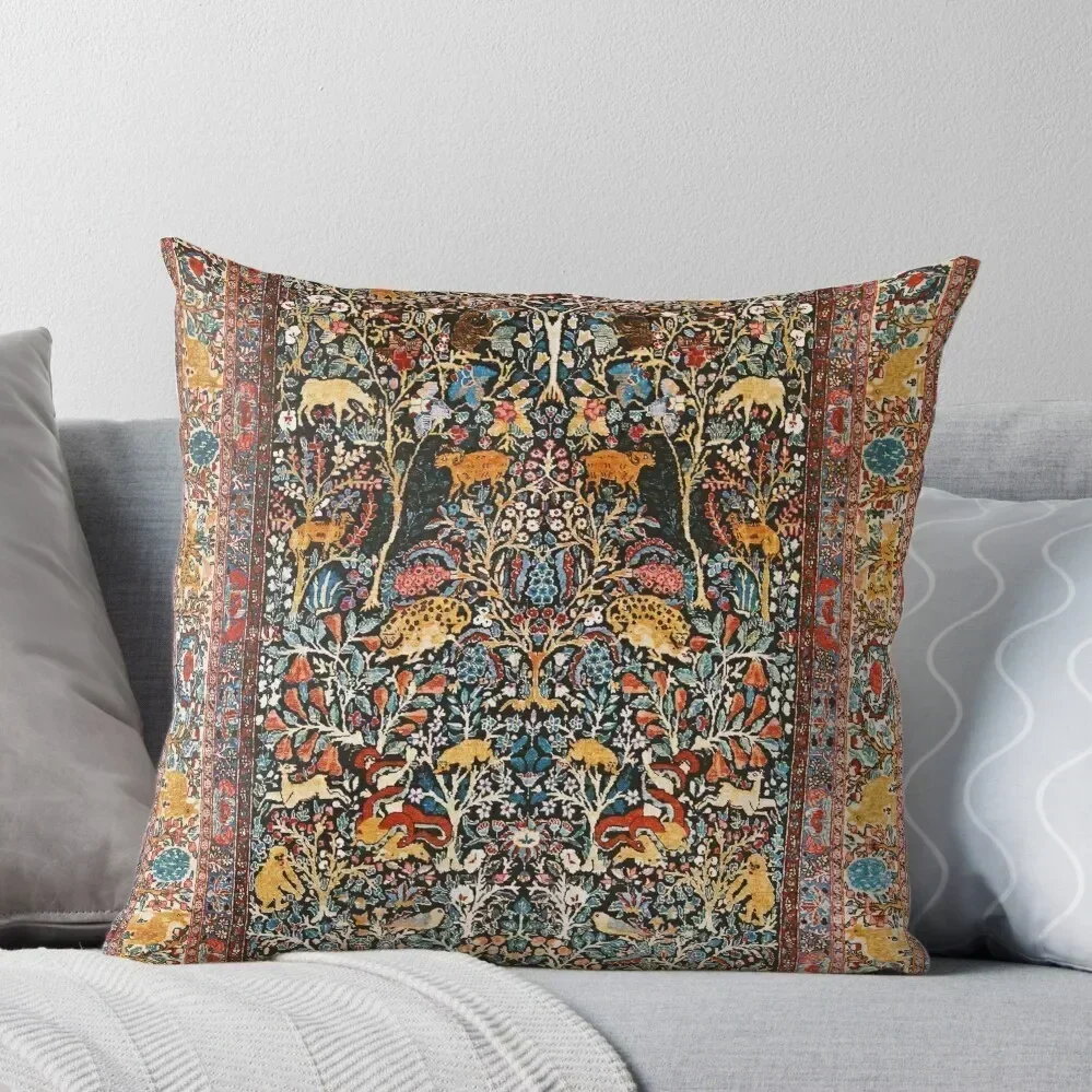 

Antique Persian Carpet Print Throw Pillow Decorative Cover For Living Room Pillowcases For Pillows luxury sofa pillows pillow