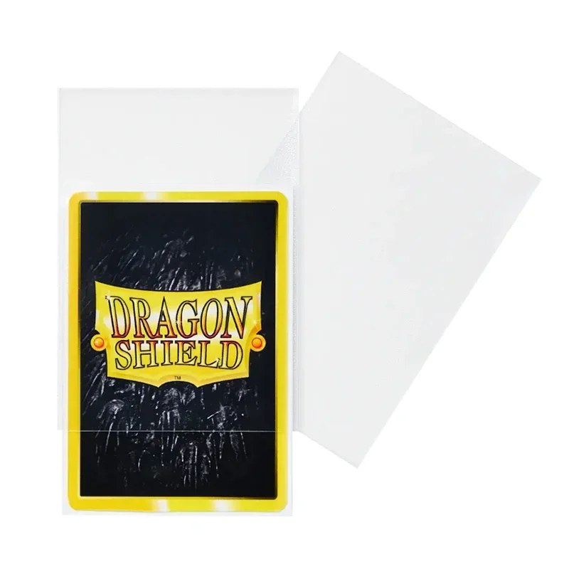 Dragon Shield 60ct Japanese Matte Outer Sleeves Clear Card Individual Pack Demark Dragon Shield Cards Cover for YGO Card Games