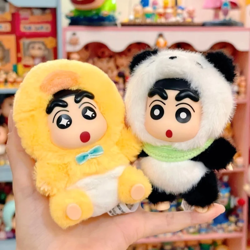 

Оригинальные игрушки-сюрпризы Toptoy Crayon-Shin Chan из серии «Лесной театр»: виниловые плюшевые фигурки, милые подвески, коллекционные куклы, подарок на день рождения