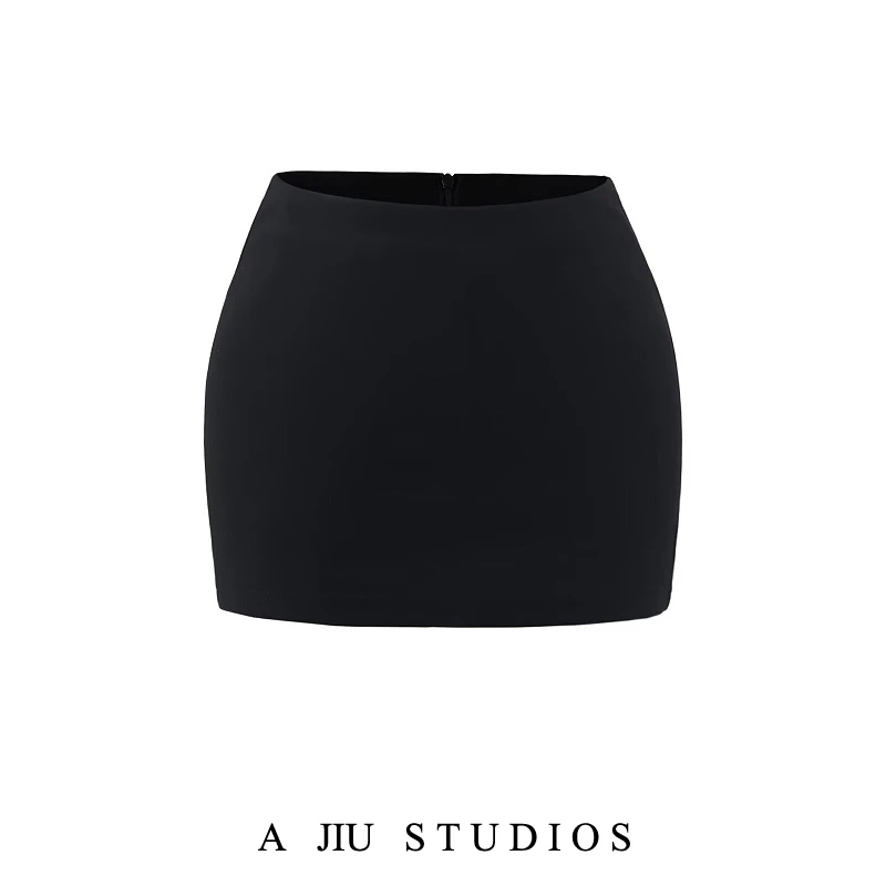 Afslanken Hoge Taille Rok Vrouwen Sexy Strakke Ort Rokken Zomer Anti-Licht Straat Sle A-lijn Rokken