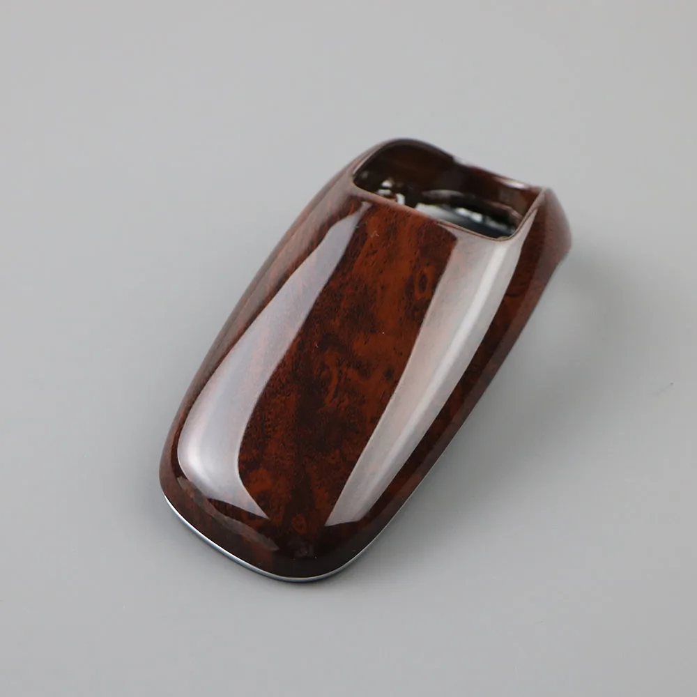 4H1713141A Gear Shift Knob Cover Peach Wood For Audi A8 Quattro S8 D4 2010-2013 4H1 713 141 A 6
