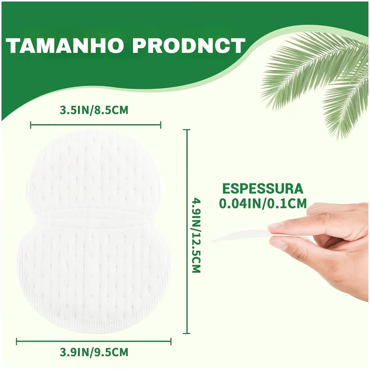 120pcs Unisex Summer Sweat Pads Deodorants Underarm Anti Perspiration Sweat Pads Disposable Armpit Absorb Useful Shield Pads