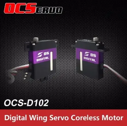 

OCServo Original Digital Wing Servo OCS-D102 Coreless KST DS215 115 125MG 4.8V-7.2V 10kg.cm