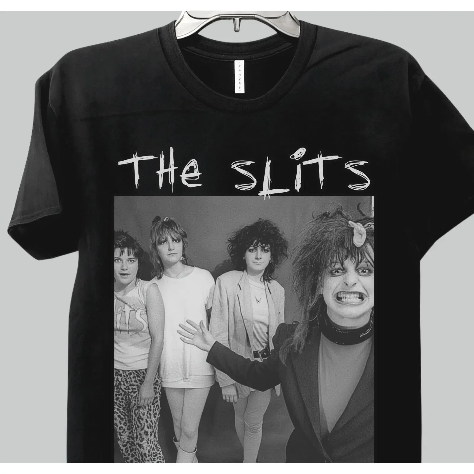 The Slits T Shirt Vintage 70s Post Punk Reggae  vintage Washed Stylish designer clothes Versatile Top For Everyday Wear