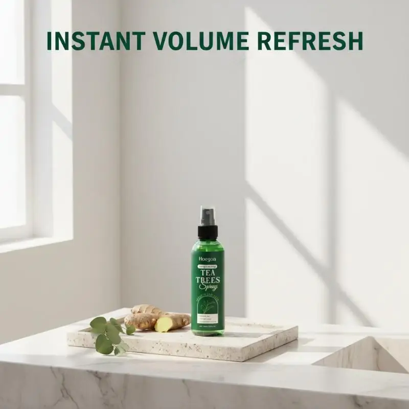 Tea Tree Oil Anti Hair Break Spray Hair Growth Thicken Strengthing Root Repair Damage Moisturizing Scalp Anti Hair Loss Spray