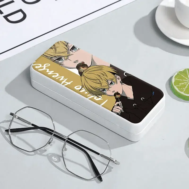 Tokyo Revengers Glasses Case Cartoon Anime Portable Sunglasses Storage Box for Men Women Travel Glasses Protective Organizer