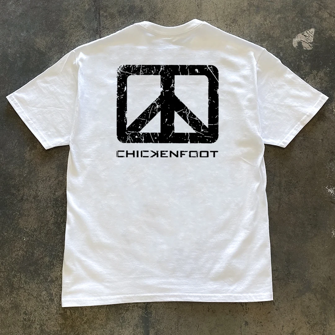 

2025 Hard Rock Band Short Sleeve Shirt American Street Cotton T-shirt High Quality Luxury Brand Selling Popular Style Ins Y2k
