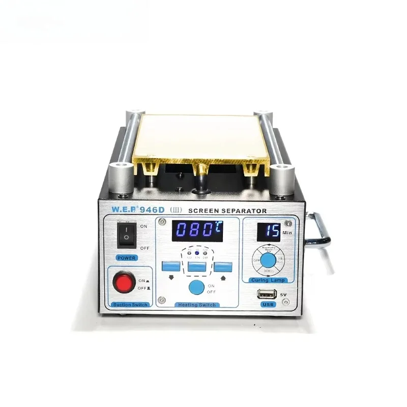 823PopularWEP 946D-III Lcd Touch Screen Glass Separator Machine to Repair Split Glass Touch Screen Digitizer