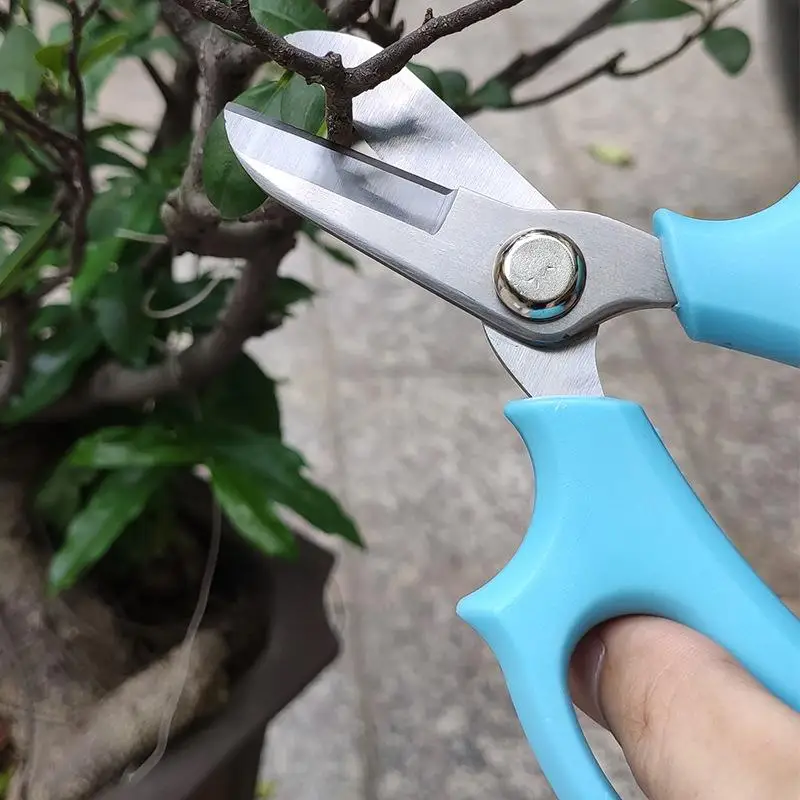 1Pc Thickened Scissors Horticultural Flower Pruning Shears for Garden Use