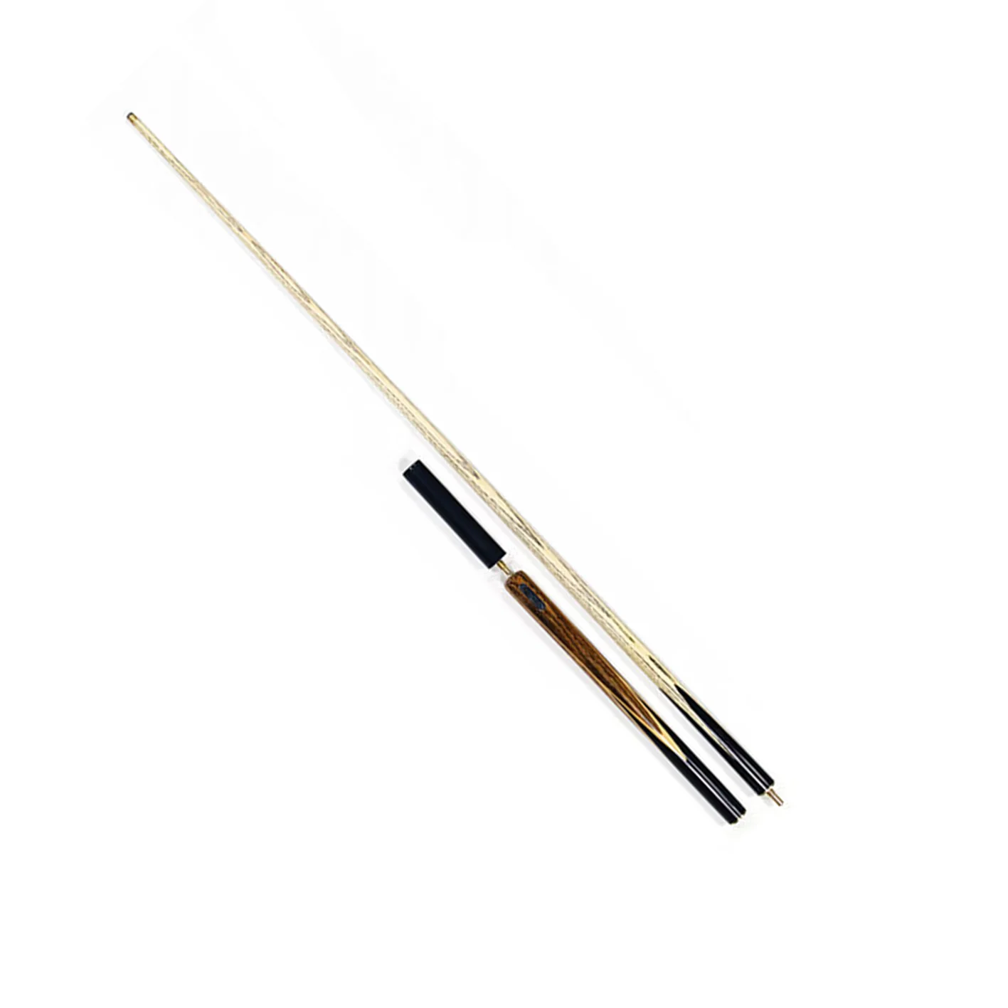 

Высококачественный кий для снукера из 2 предметов, 3/4 белого ясеня, вал кия с латунным шарниром, стик в классическом стиле, наконечник 9 мм для продажи