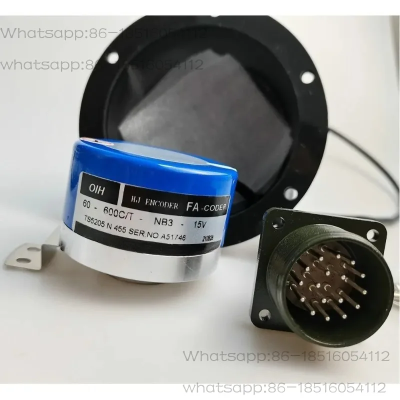 Printing press photoelectric rotary encoder