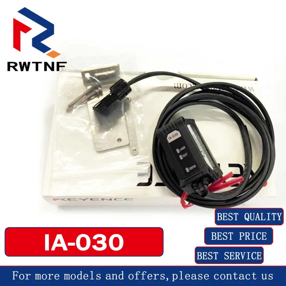 العلامة التجارية الجديدة حقيقية IA-030 KEYENCE CMOS التناظرية استشعار الإزاحة بالليزر 100% الأصلي ، مخزون المستودعات