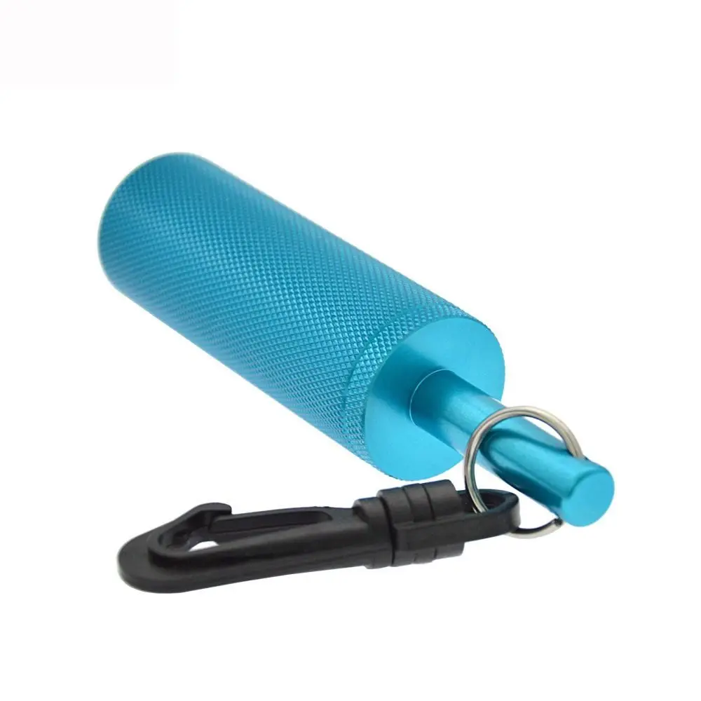 Safety Gear Diving Alarm Ring Underwater Signaling Aluminum Alloy Dive Rattle Stick Noise Maker 360° Rotating