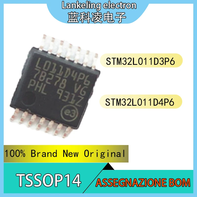 STM32L011D3P6 STM32L011D4P6 100% Brand New Original Integrated circuit TSSOP14