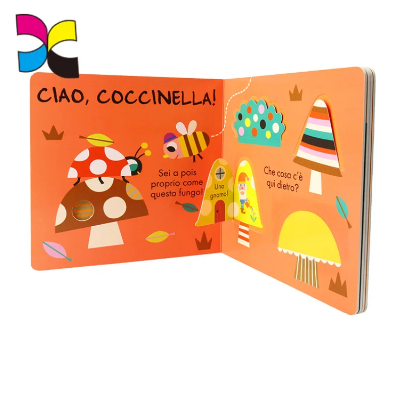 custom.Round Corner High Quality Custom Printed Cardboard Children Book Kids Coloring Book