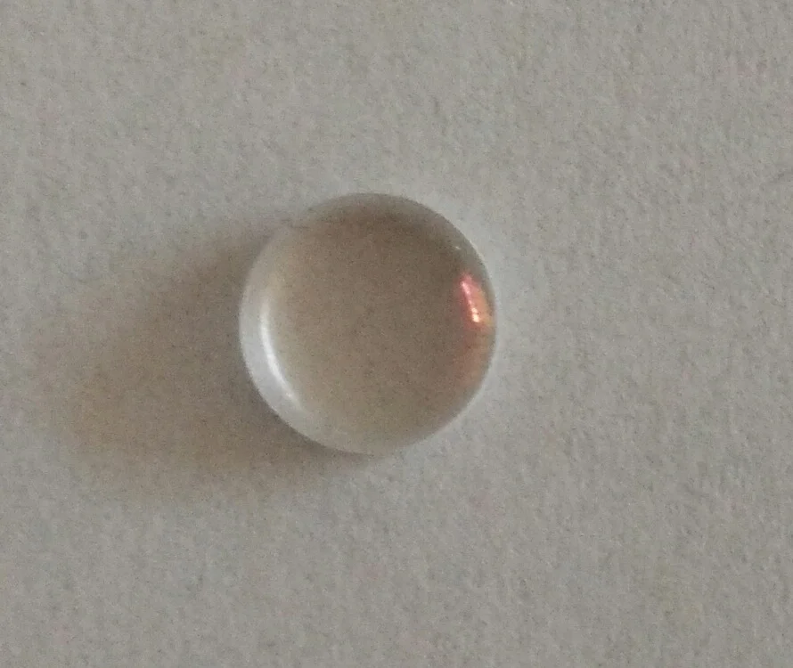 

K9 plano-convex lens 8mm diameter focal length F=10mm double-sided anti-reflective AR532nm