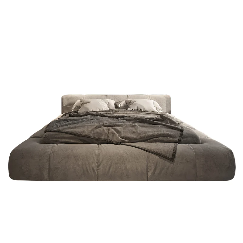 European Fashionable Bed Frame Confortable Ltalian Style Quality Wedding Bed Designer Create Twin Cama De Casal Beds Furniture - Image 6