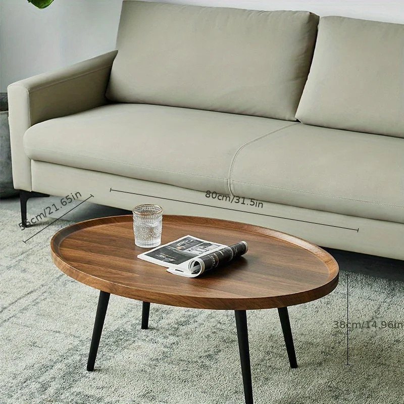 

Round Multifunctional Coffee Tables Luxury Living Room Design Modern Side Table Dining Wooden Mesa Auxiliar Sofa Home Furniture