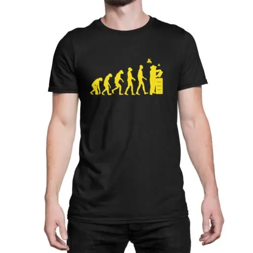 Neu T-Shirt The Evolution of Beewhisperer Imker Bienenflüsterer Premium T-Shirt