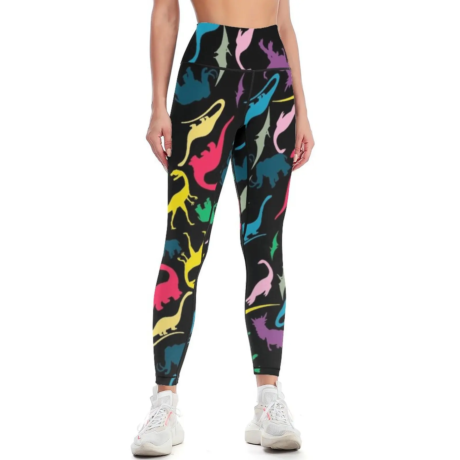 

Dinosaur Leggings workout shorts Fitness woman push up fitness for physical Womens Leggings