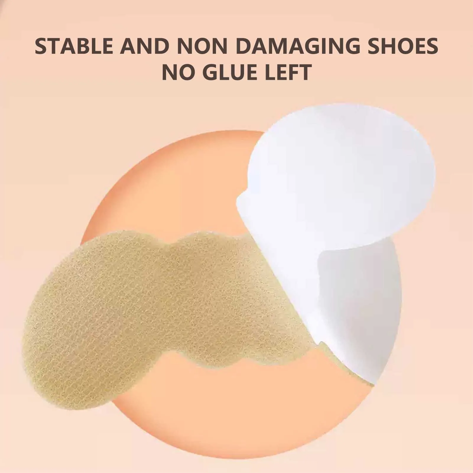 

Pain Relieving Heel Cushion Non-marking Breathable Feet Heel Cushion for Preventing Feet Heel Abrasion