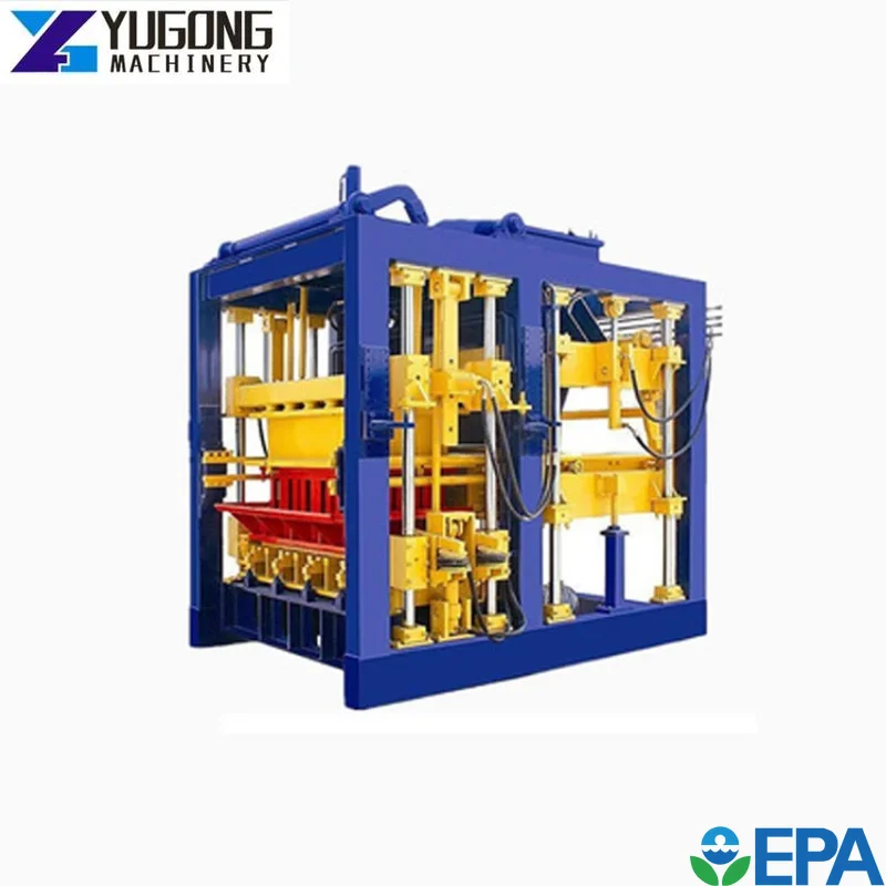 YG High Peformance Cement Brick Making Machine Construction Widely Using Brick Molding Machinery Concrete Block Making Equipment