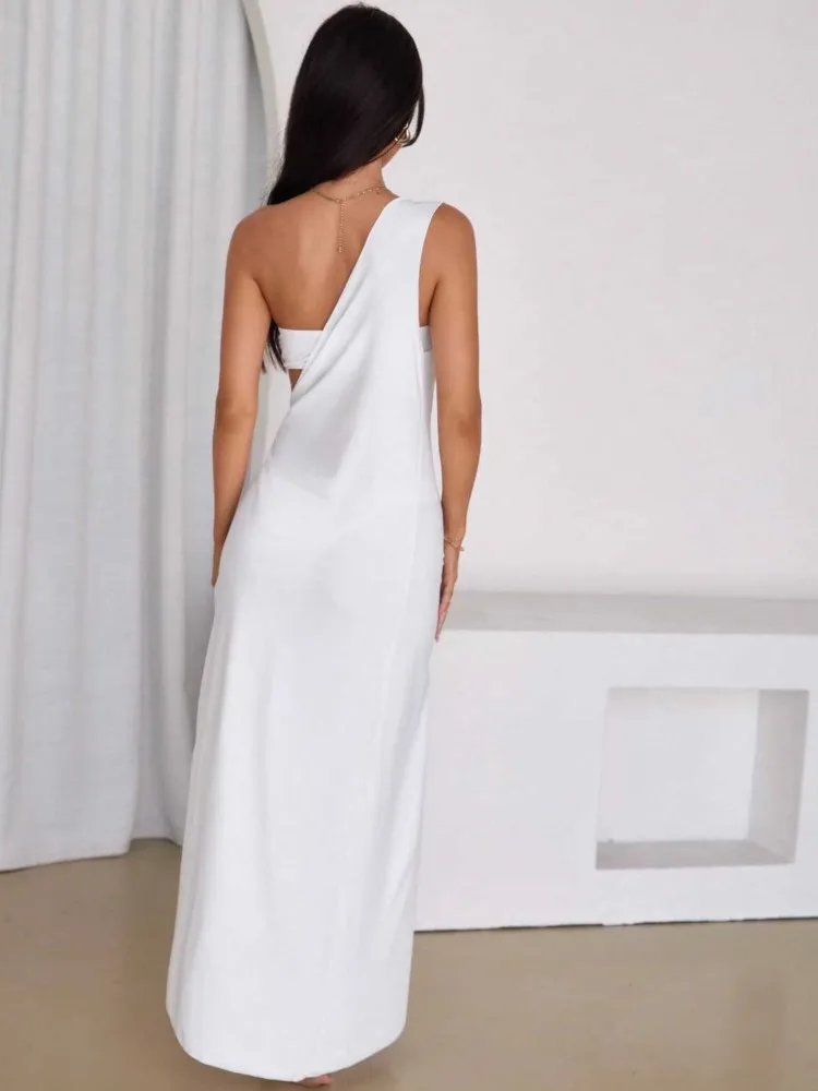 3피스 세트 여름 비치웨어 여성 수영복 민소매 로브 수영복 2025 신상 비치 휴가 맥시 드레스 커버업