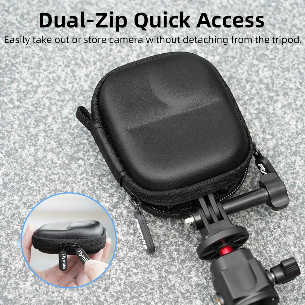 Flymile قفص حقيبة التخزين ل DJI OSMO نانو حمل ملحقات الكاميرا الإطار المحمولة صندوق صغير هارد شل المضادة للخدش