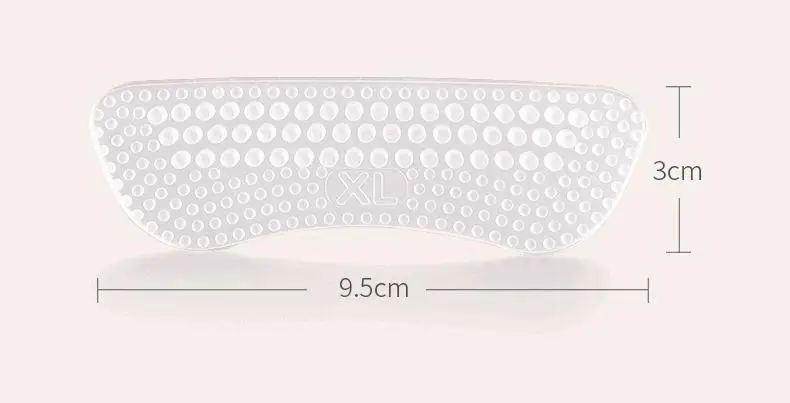 Verbesserte Silikon-Fersenpads, Fersen-Grip für Damen und Herren, Rutschfeste Fersenpolster, Rutschfeste Einlagen, Fußpflege, Fersenschutz – Detail 14