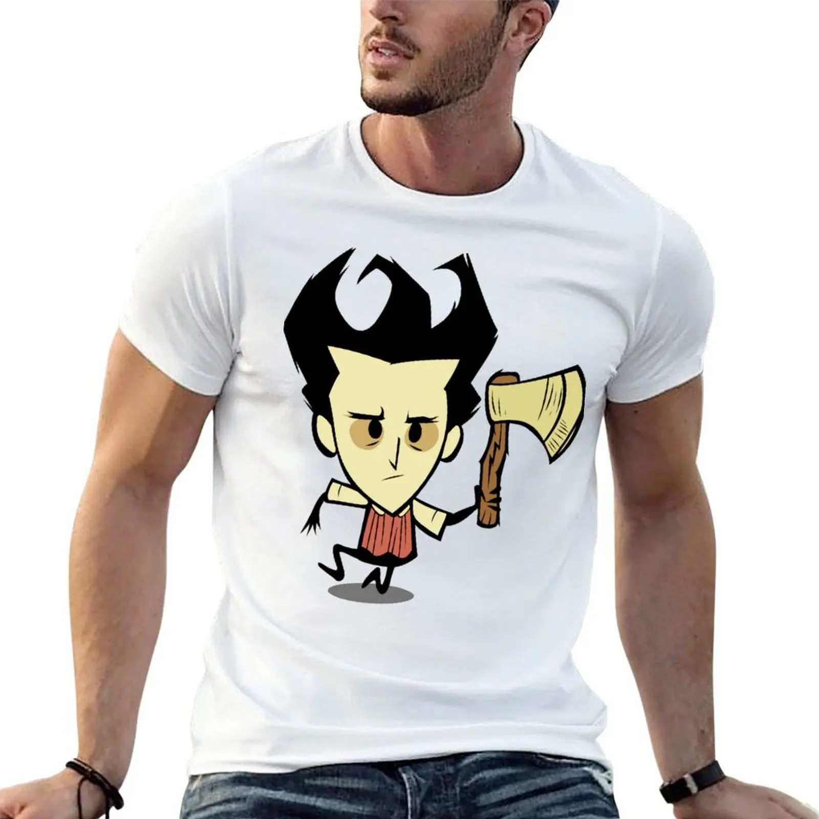 

Wilson (Don_t Starve) T-Shirt printed t shirts for man t shirts with prints T-Shirt