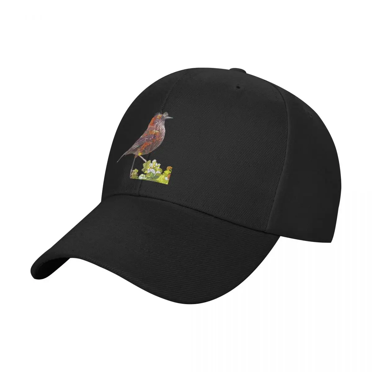 Akohekohe, Hawaiian Bird Baseball Cap hiking hat Golf Wear Brand Man cap Ladies Men's