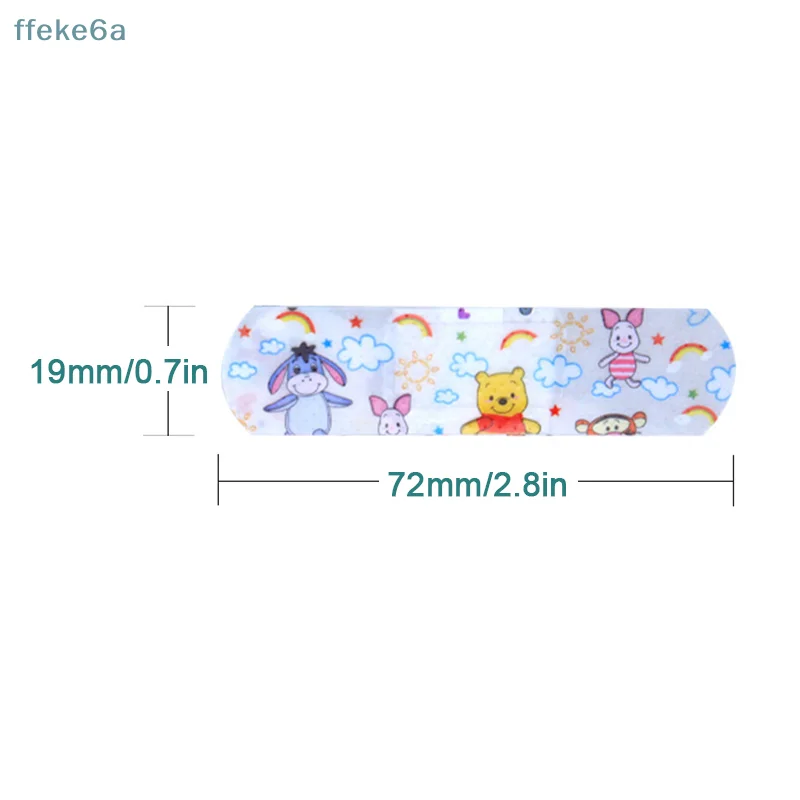 

[HB]100PCS Waterproof Breathable Transparent Band Aid Hemostasis Plasters Emergency