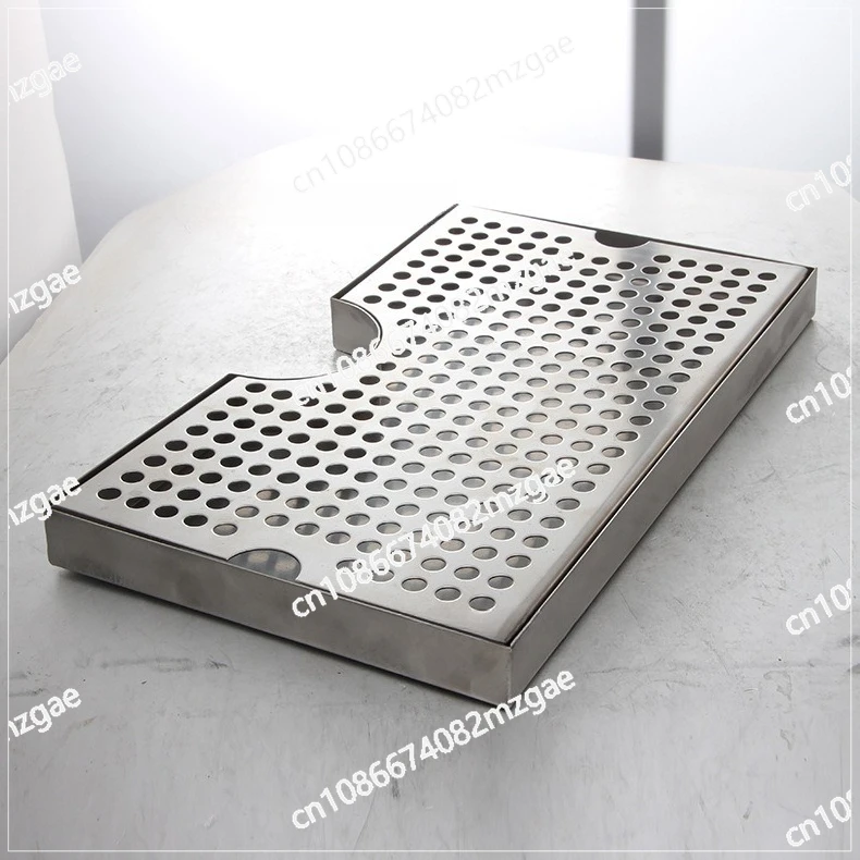 

Dripping plate, wine plate, water plate, stainless steel 304 with wine column
