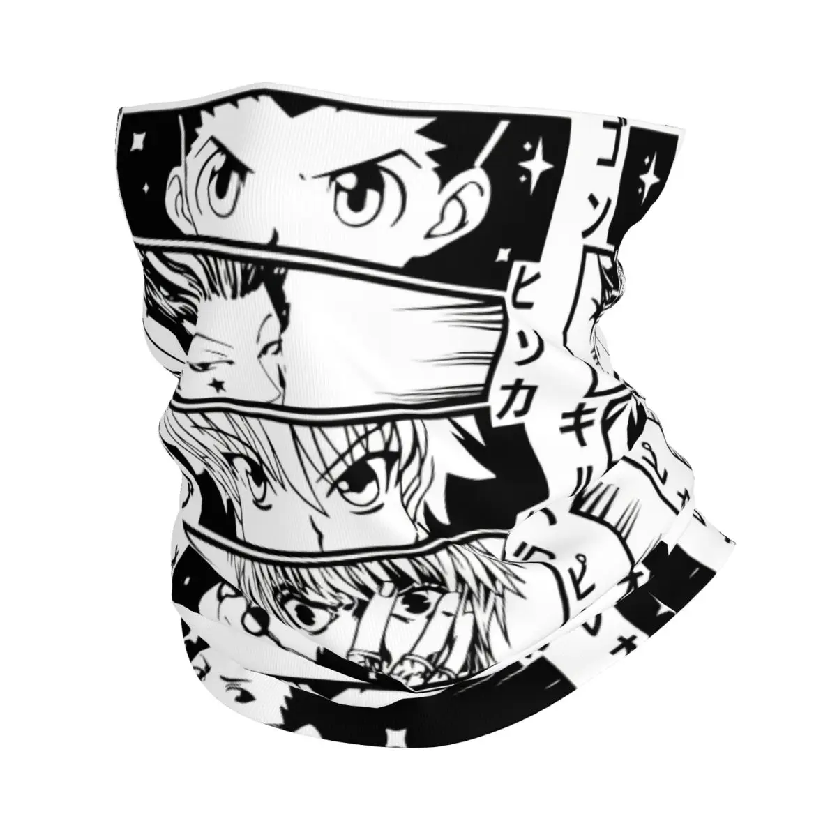 

Manga Eyes Thin Bandana Neck Gaiter Wrap Scarf Headband Neck Cover