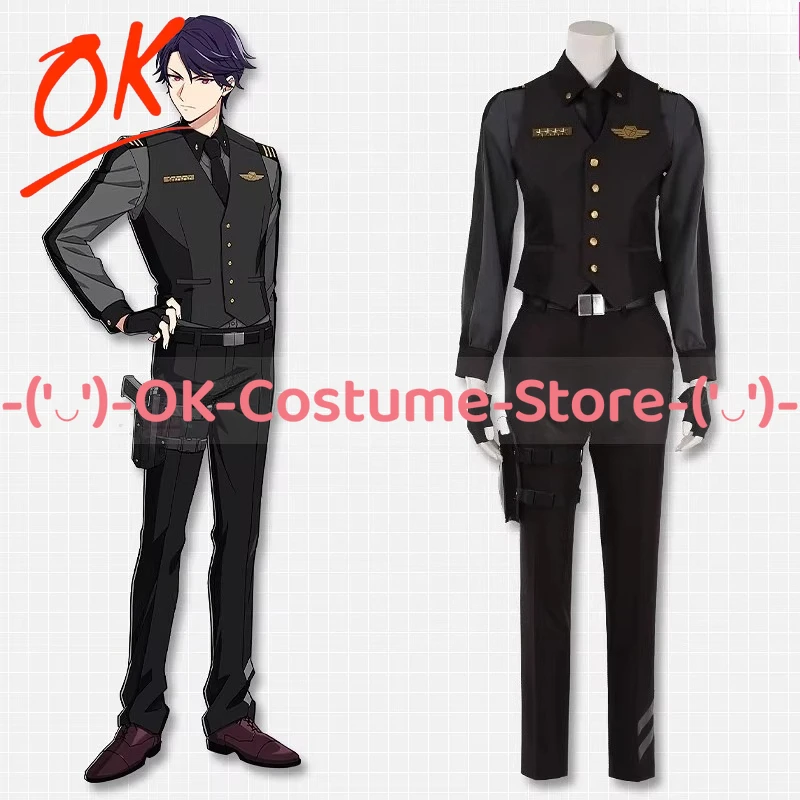 

[Customized Size] HELIOS Rising Heroes Brad Beans & Marion Blythe Cosplay Costume Hero Suit Anime Outfit Halloween Party Uniform