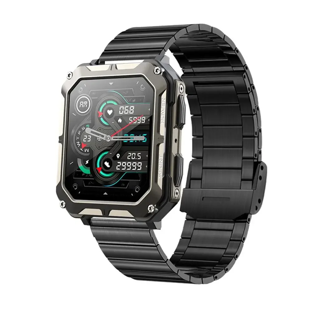 2024 New C20 Pro Smartwatch for Men - 1.83 Inch. Bluetooth Music Call. Outdoor Sports. Fitness Tracker. Waterproof.