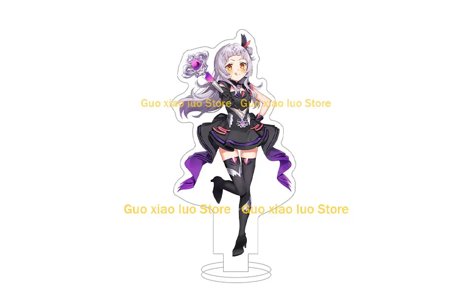 Guo Xiao Luo Store Magical Girl holoWitches neuer VTuber Amane Kanata Sakura Miko Himemori Luna Anime Acrylständer Schreibtischornament – Detail 6