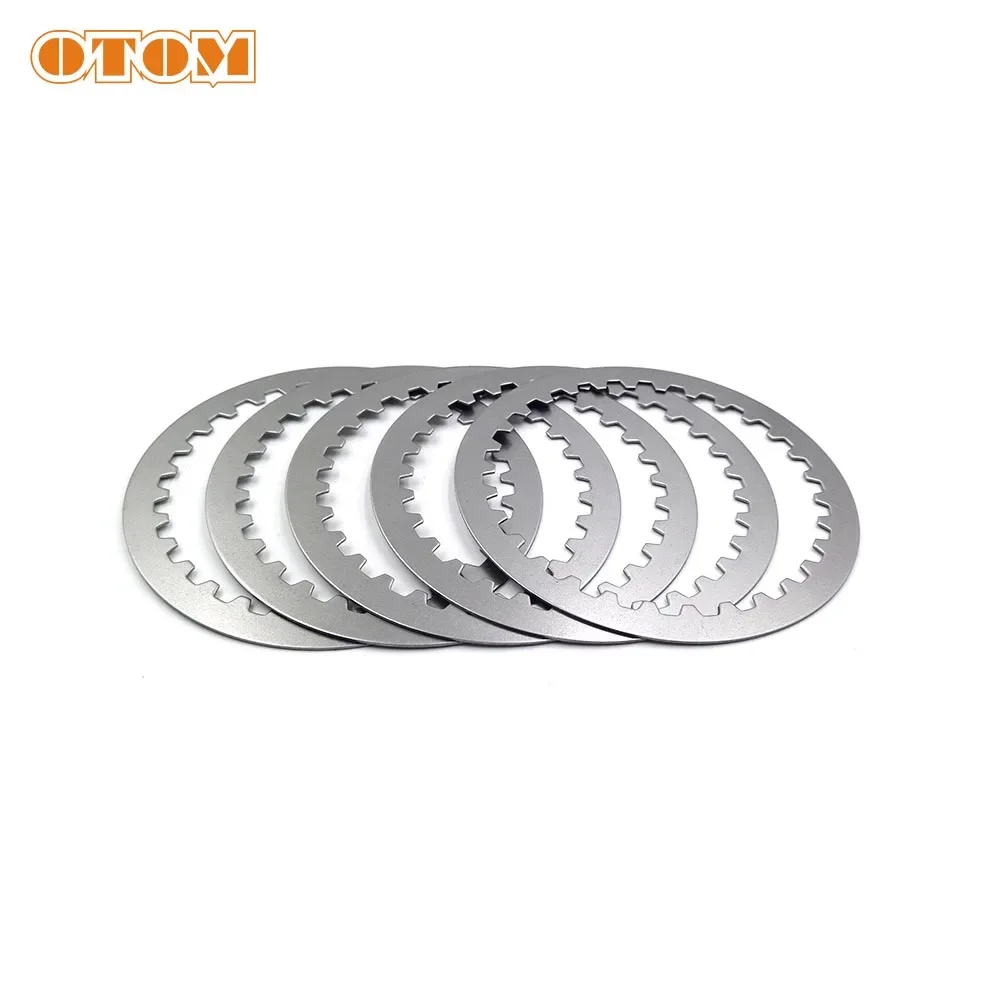 OTOM Motocross Clutch Friction Plates Steel Disc Kit For ZONGSHEN NC250 NC450 KAYO T6 K6 BSE J5 RX3 ZS250GY/450GY-3 ZS-177mm