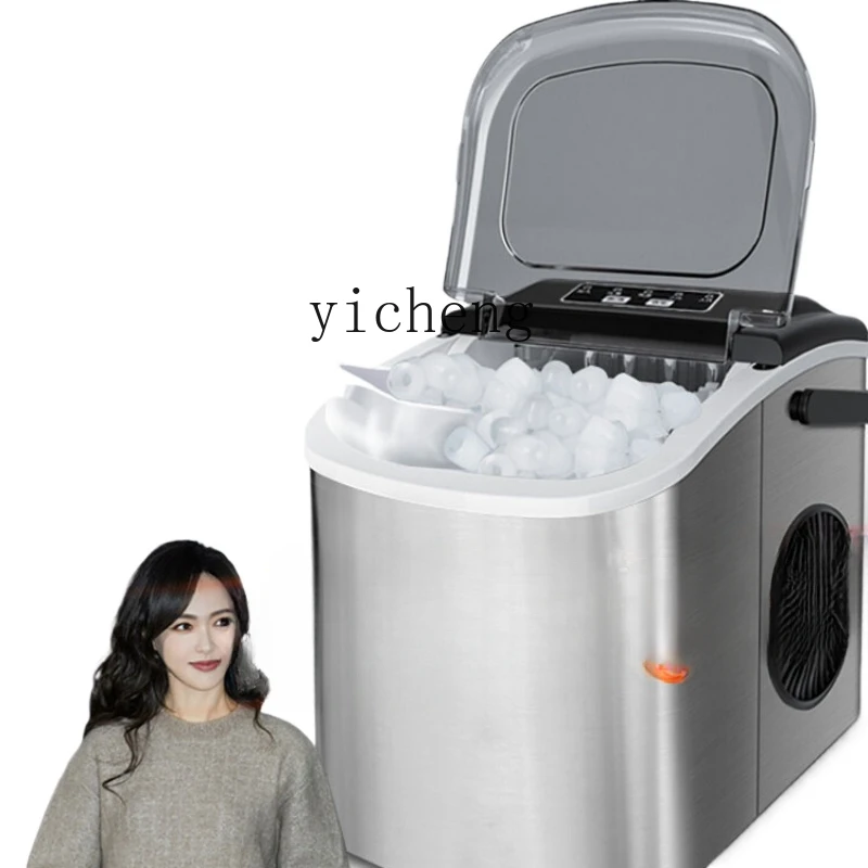 ZF Ice Maker Household Small New Smart Mini Small Power Automatic Ice Maker