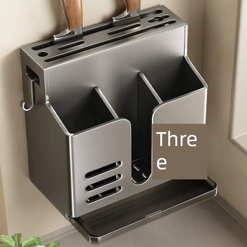 support-mural-multifonctionnel-pour-couteaux-de-cuisine-boite-de-rangement-tube-a-baguettes-support-integre-organisateur-d'ustensiles