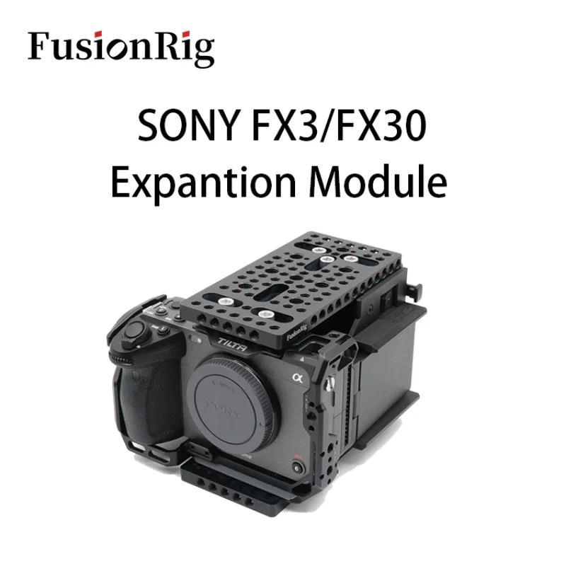 

FusionRig Sony FX3/FX30 Camera Cage Expansion Module Cineback Tilta SmallRig