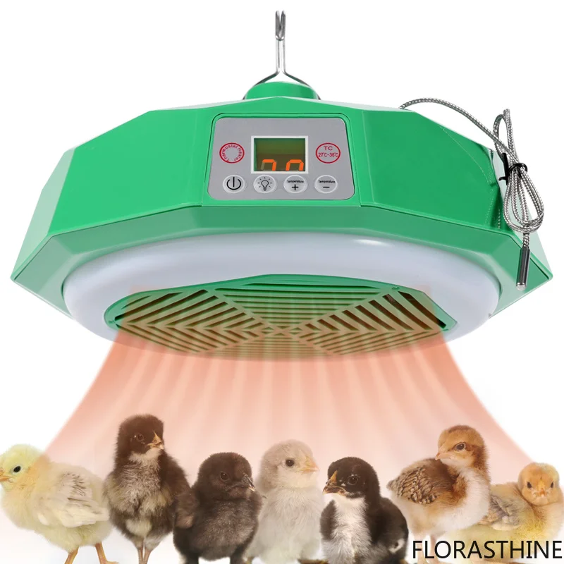 Pet Poultry Intelligent Heating Lamp Thermostatic Temperature Heater Controller Animal Warm Light Poultry Brooding Incubator
