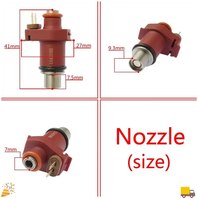 Inyector de acelerador PYZ-YS250 para Fz150i Vixion R15 BWS125 X Ys 250 XT Xtz 250 Lander inyector de combustible para motocicleta